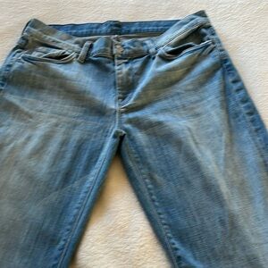 7 for all mankind jeans 30 high waist bootcut